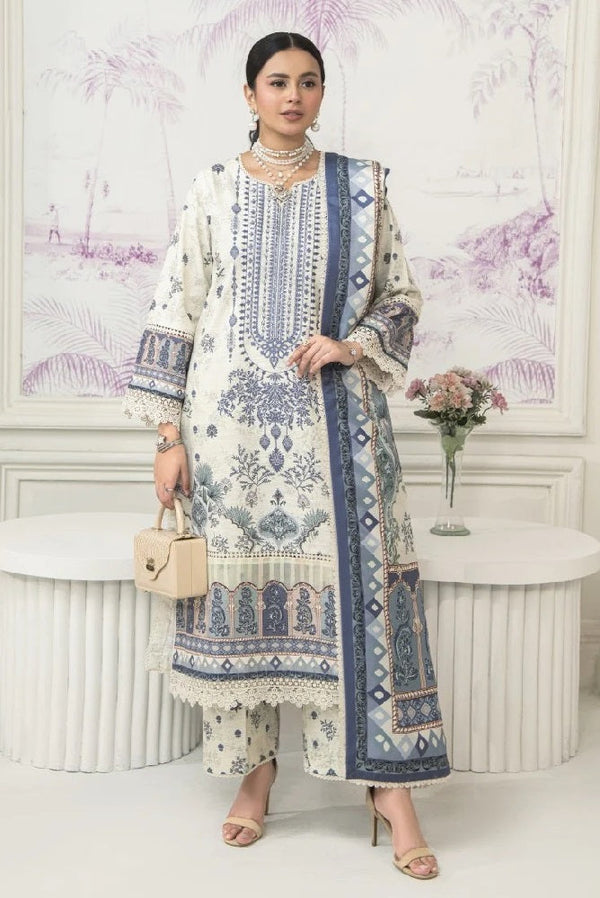 "Beige & Brown Printed Silk Blend Kurti Set with Embroidered Dupatta – Elegant Ethnic Wear for Women"