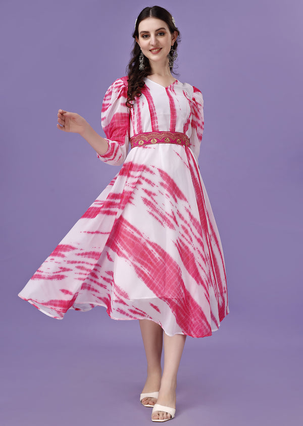 👜 PREMIUM READYMADE GEORGETTE WESTERN MIDI DRESS LAUNCHED 👜 🚀
