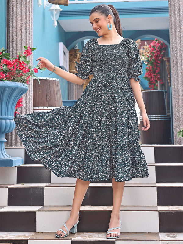 PREMIUM READYMADE GEORGETTE WESTERN MIDI DRESS LAUNCHED 👜 🚀